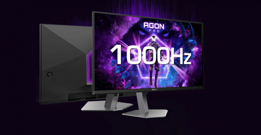 AOC готовит игровые мониторы AGON 2026 с 1000 Гц в FullHD и 165 Гц в 5K