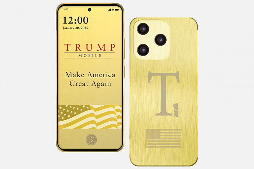 Золотой трампофон оказался еще одним пустым обещанием: телефон до сих пор не вышел