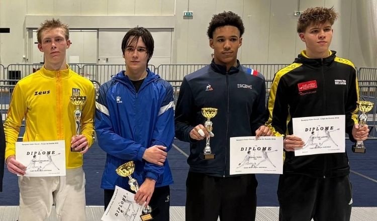 Дніпрянин посів друге місце на турнірі з фехтування в Словаччині