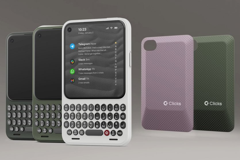 Clicks Communicator: только уведомления, физическая клавиатура, microSD, 3,5 мм и ничего лишнего