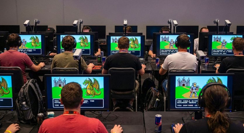 Первый в мире «тест на геймера» предлагает пройти адвенчуру 1980-х без читов и под присмотром камеры