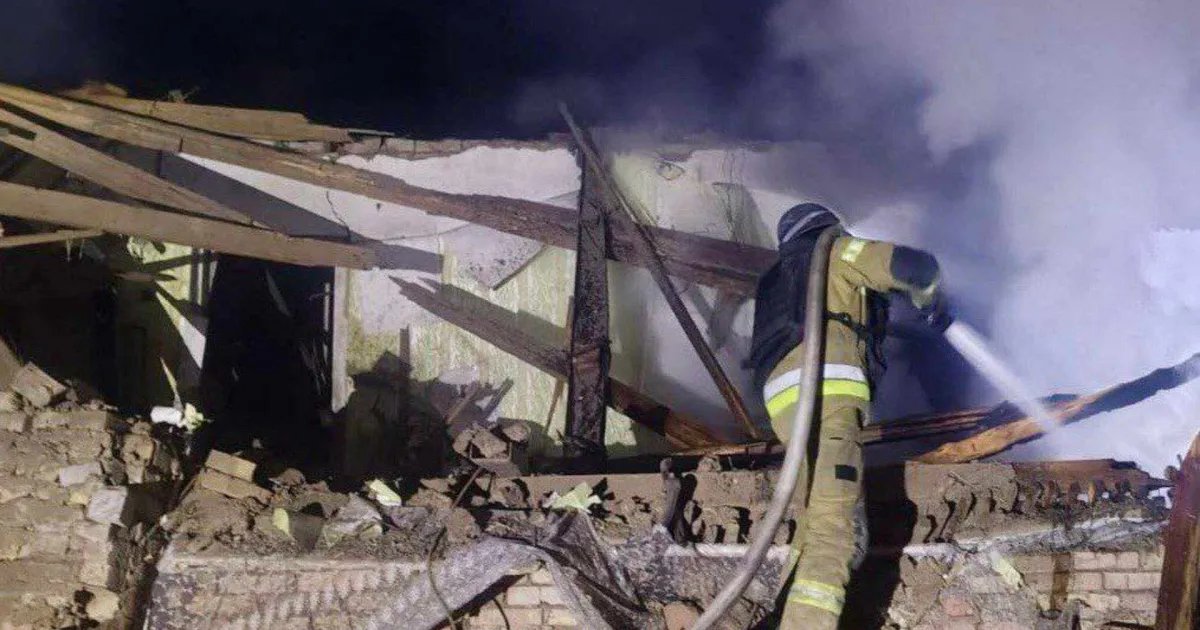 Атака на Днепропетровскую область: разрушены дома, в Покровской общине погиб мужчина