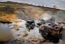 Бойцы с помощью дронов уничтожили переправу россиян. ВИДЕО