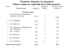 У Павлограді планують витратити понад 4,6 млн грн на покіс трави