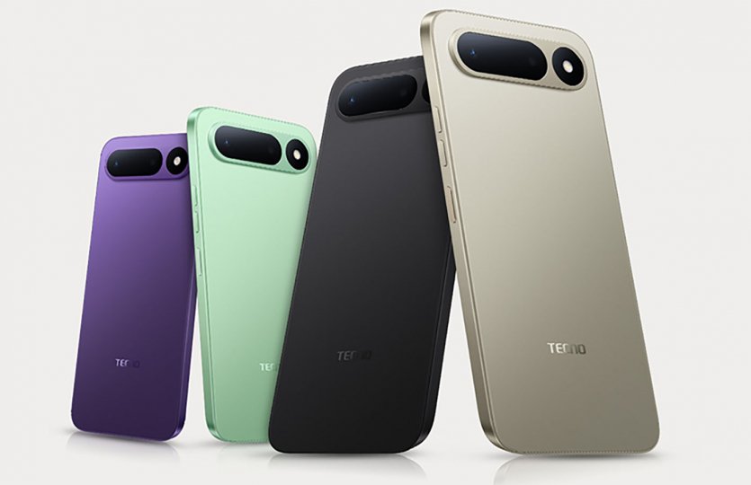 Вышел Tecno Spark 50 5G: дизайн как у Pixel 10, батарея 6500 мА-ч и цена $180