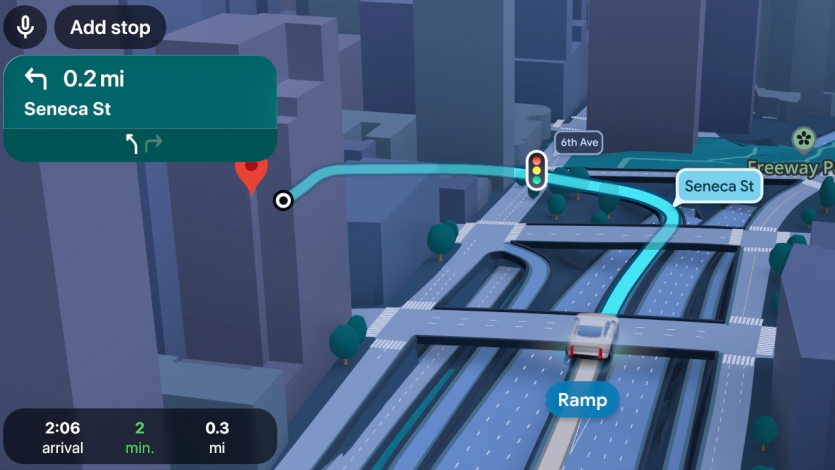 Google Maps получил 3D-навигацию для водителей и чатбот Gemini