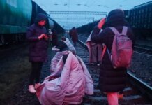 «Так выглядит ад»: журналистка рассказала о ночи, когда рой дронов заставил прятаться под вагонами. ФОТО