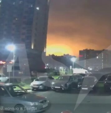 Тверь в огне: в соцсетях публикуют ВИДЕО взрывов