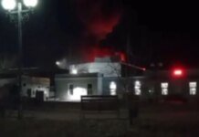 В Комсомольске-на-Амуре горит авиастроительный завод, выпускающий боевые самолеты. ВИДЕО