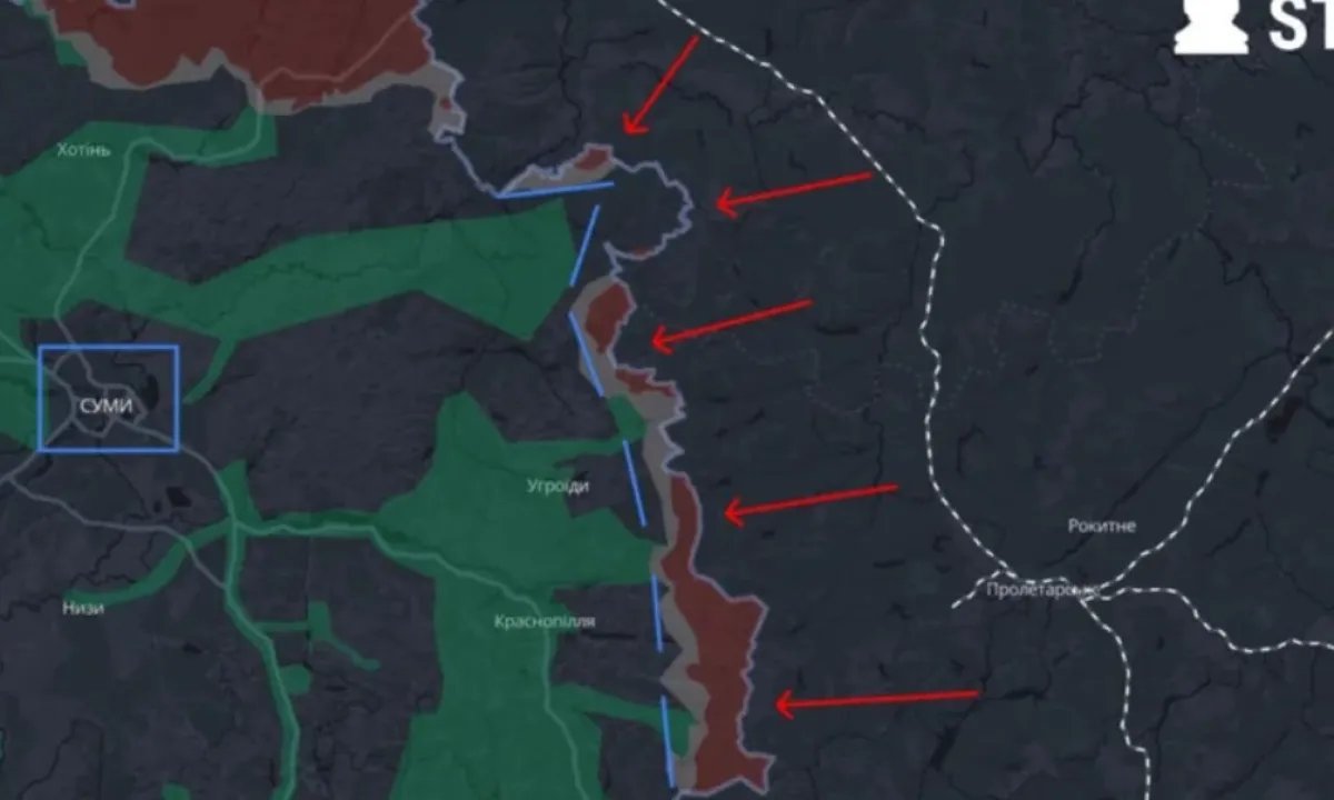 Вклинились в четырех местах: Коваленко о тяжелых боях в приграничье Сумщины