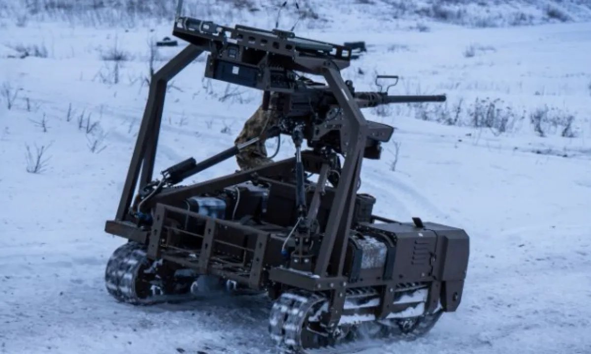 Стальные нервы «Люти»: украинский робот-пулеметчик спас жизнь бойцам ГУР. ВИДЕО