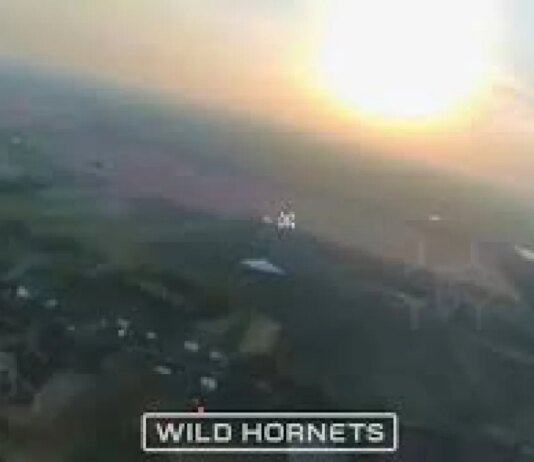 Экипаж «Рубин» сбил реактивный «Шахед» с помощью перехватчиков STING. ВИДЕО