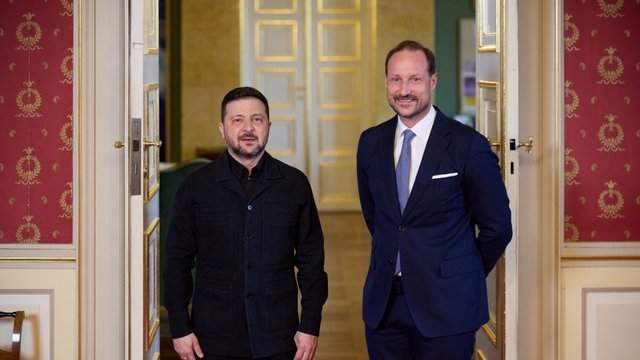 Зеленский обсудил с кронпринцем Норвегии стратегическое партнерство в сфере обороны
