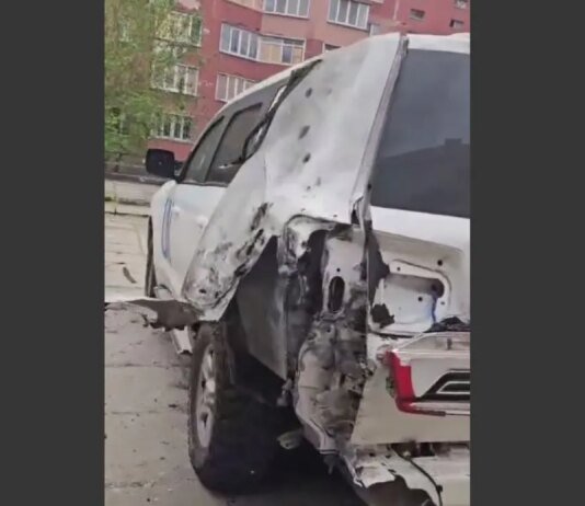 Хвастают военными преступлениями: оккупанты выложили в сеть кадры расстрела конвоя ООН. ВИДЕО