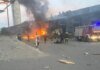 В Днепре второй раз за месяц ракета попала в склад VARUS: есть погибшие