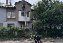 Российский дрон нанес удар по Запорожью: один погибший, среди раненых — ребенок. ВИДЕО