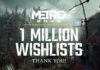 Metro 2039 празднует первый миллион вишлистов и благодарит фанатов