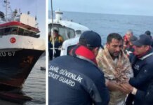 В Чёрном море в районе Севастополя было атаковано и потоплено судно под турецким флагом