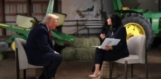Американская телеведущая довела Трампа до того, что президент бежал из студии. ВИДЕО