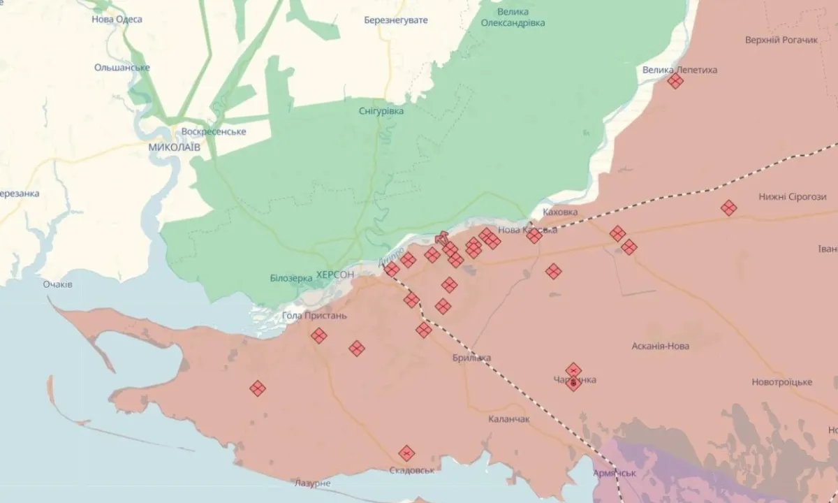 Морская пехота ВСУ взяла под контроль группу островов под Херсоном