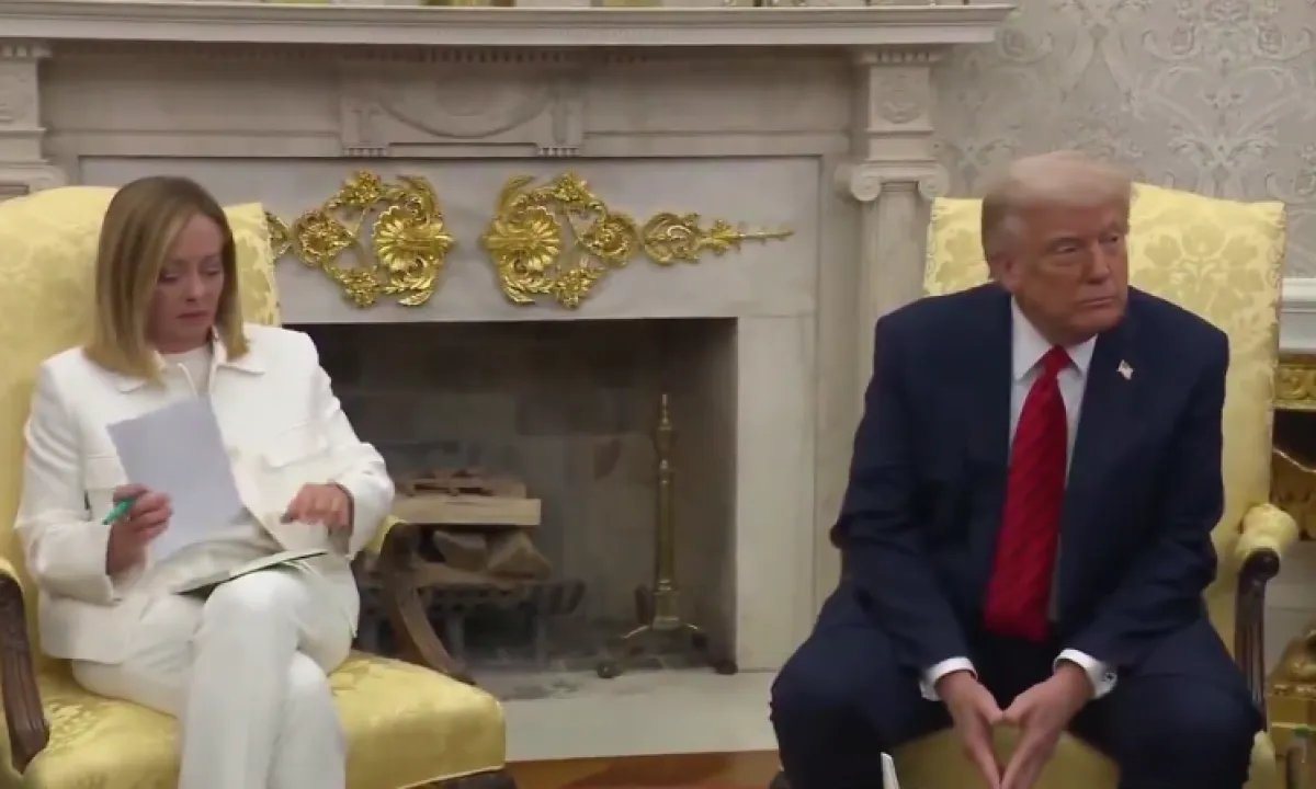 Трамп спровоцировал грандиозный скандал с Мелони. ВИДЕО