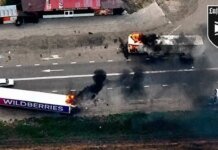 Доигрались в прятки: украинские дроны превратили в пепел замаскированные под Wildberries фуры оккупантов. ВИДЕО