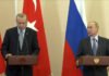 NYT: партнерство Путина и Эрдогана разваливается — Украина уже воспользовалась моментом