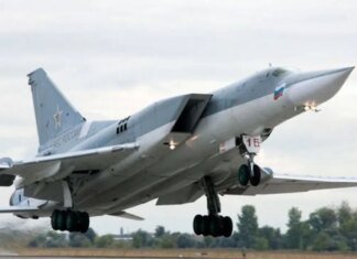 Россия подняла в воздух четыре Ту-22М3, который взяли курс на пусковые рубежи
