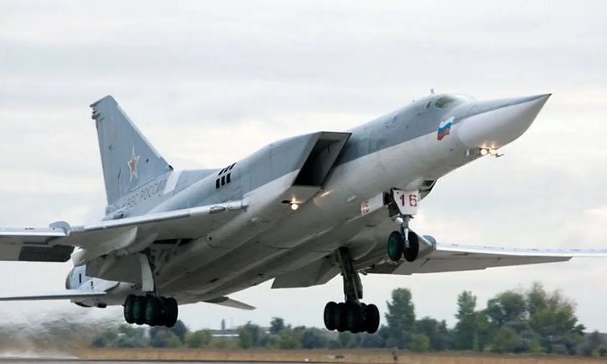 Россия подняла в воздух четыре Ту-22М3, который взяли курс на пусковые рубежи