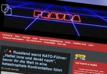 За три дня Россия распространила тысячу пропагандистских материалов о «слабом Западе»