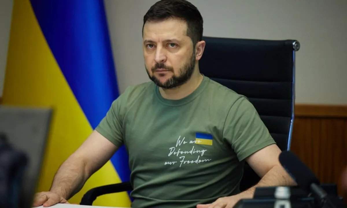 Зеленский подтвердил нанесение ударов по объектам в четырёх регионах России и по целям в Каспийском море