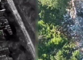Пограничники уничтожили артиллерийскую пушку и укрытия россиян. ВИДЕО