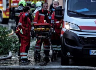 В Киеве в результате ночной атаки погиб человек