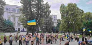 У Дніпрі проходить одинадцята акція протесту проти відставки Федорова