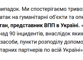 У Дніпрі дрони чотири рази атакували гуманітарний склад Всесвітньої продовольчої програми ООН