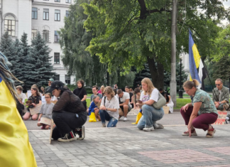 «Ми ж не просто вийшли картонки потримати»: як у Дніпрі проходила шоста акція проти відставки Федорова
