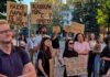 «Канікули не на часі!»: як у Дніпрі проходила п’ята акція проти звільнення Михайла Федорова