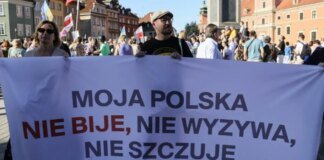 «Моя Польша не бьет»: по стране прокатились акции против нападений на украинцев. ФОТО