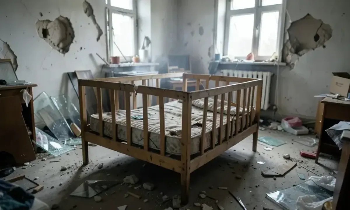 В Херсоне ударный дрон атаковал дом: попал в детскую кроватку с двухлетним ребенком