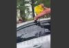 В Курортном переулке Одессы мужчину в автомобиле заблокировали и залили газом. ВИДЕО