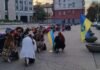 У Дніпрі проходить акція протесту проти звільнення Михайла Федорова