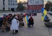 У Дніпрі проходить акція протесту проти звільнення Михайла Федорова