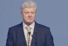 Порошенко в Вильнюсе сравнил воздушный террор России с осадой Киева в 2022 году