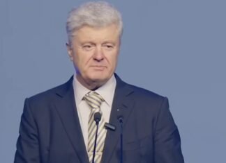 Порошенко в Вильнюсе сравнил воздушный террор России с осадой Киева в 2022 году