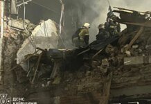 В Вишневом вражеский дрон атаковал жилые дома — разрушены два таунхауса. ФОТО