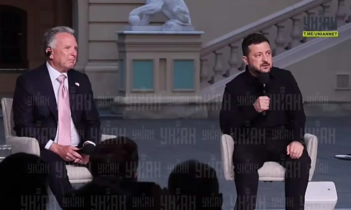 Присутствие американцев «сработало лучше, чем системы Patriot»: Зеленский пошутил о проходящих в Киеве переговорах