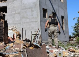 В Николаевской области в результате массированной атаки РФ погибла женщина, четверо человек получили ранения. ВИДЕО