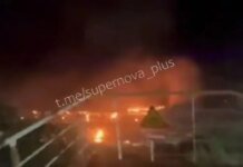 Морские дроны устроили адский прилет в порту Сочи: порт в огне, набережная горит. ВИДЕО