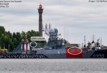 «Домики на воде» в Кронштадте: россияне перекрасили корабли Балтийского флота для обмана дронов с ИИ