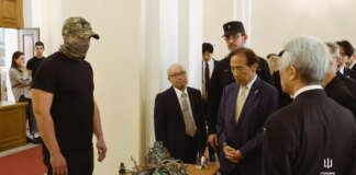 ГУР показало японській делегації компоненти балістичної ракети КНДР